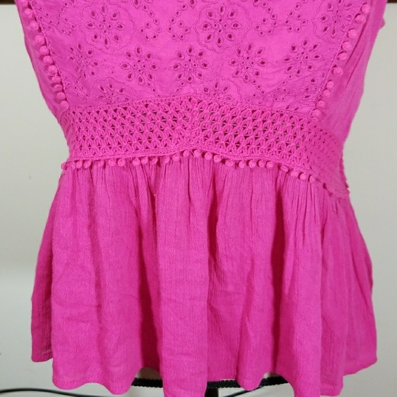 Hollister Hot Pink Top NWT - Picture 3 of 8